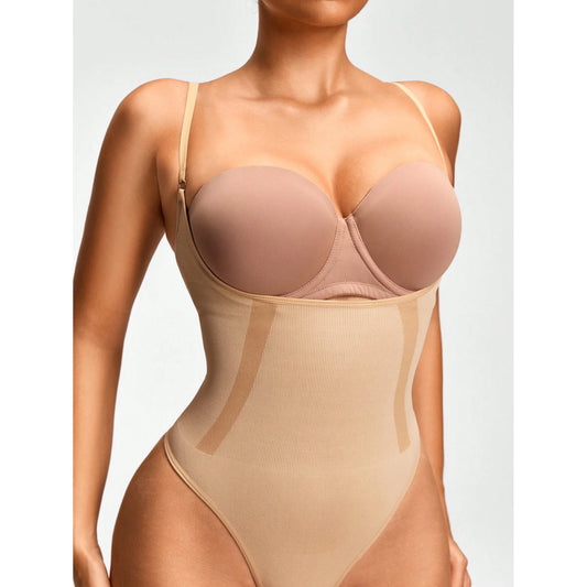 Plus Size Seamless Bodysuit