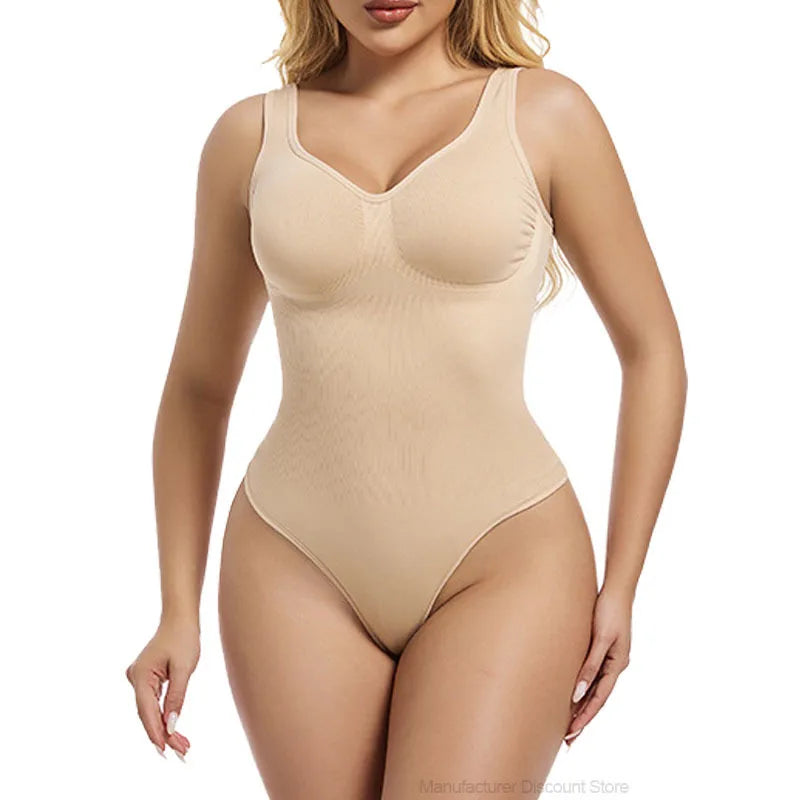 Seamless Thong Sculpting Bodysuit