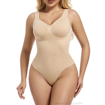 Seamless Thong Sculpting Bodysuit
