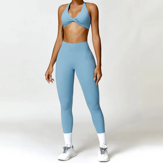 Seamless 2-Piece Yoga Long