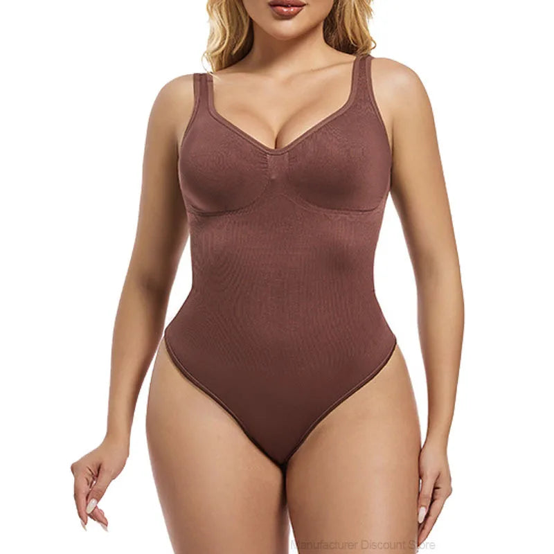 Seamless Thong Sculpting Bodysuit