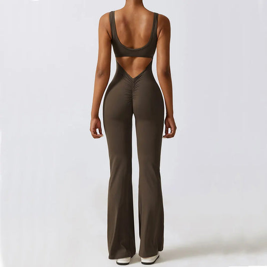 Women’s Push-Up Workout Jumpsuit