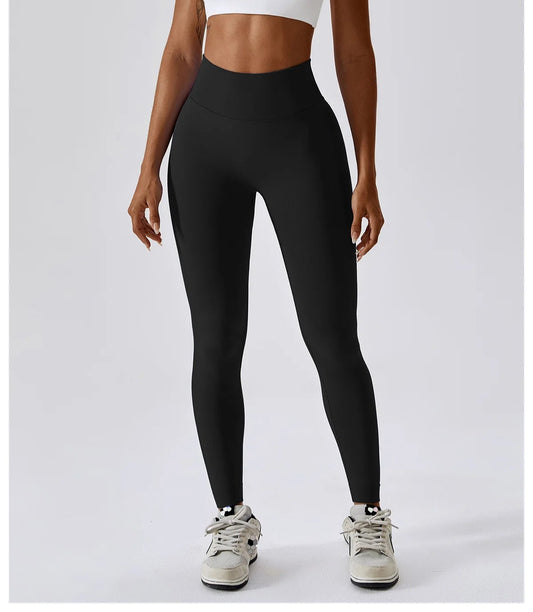 High-Waist Push-Up Yoga Leggings
